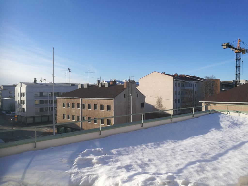 Kattohuoneisto Rovaniemen keskustassa, Nauti omasta rauhasta
